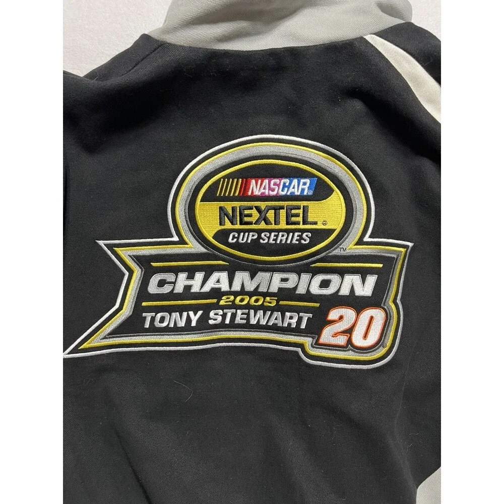 Chase Authentics Size XXL 2005 Tony Stewart 20 NASCAR Racing Jacket 100% Cotton